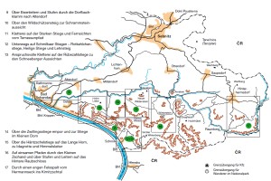 Übersicht aller Wanderungen - Hier klicken zum Vergößern!